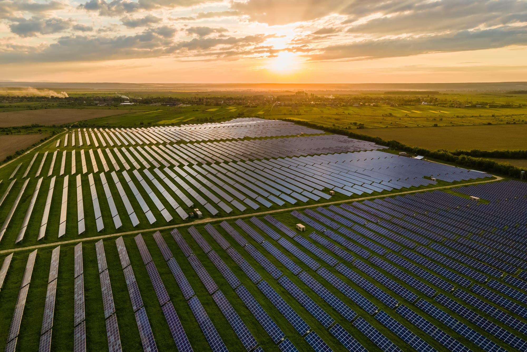 Photovoltaik-Freiflächenanlage