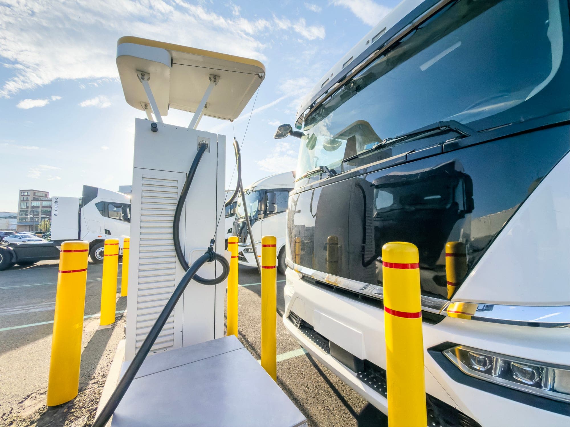Ladepark für Elektrofahrzeuge