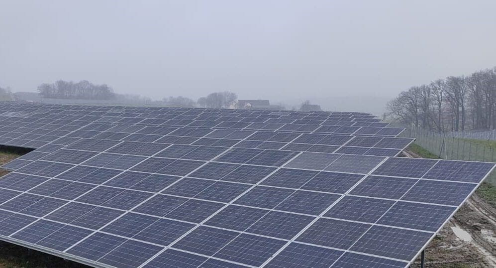 Photovoltaik-Freiflächenanlage Tellig