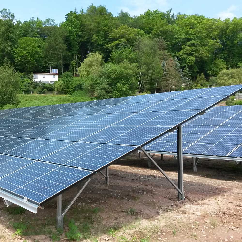 Photovoltaik-Freiflächenanlage Schleusingen