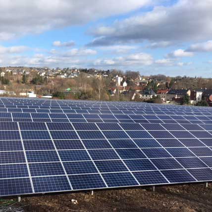 Photovoltaik-Freiflächenanlage Werdau