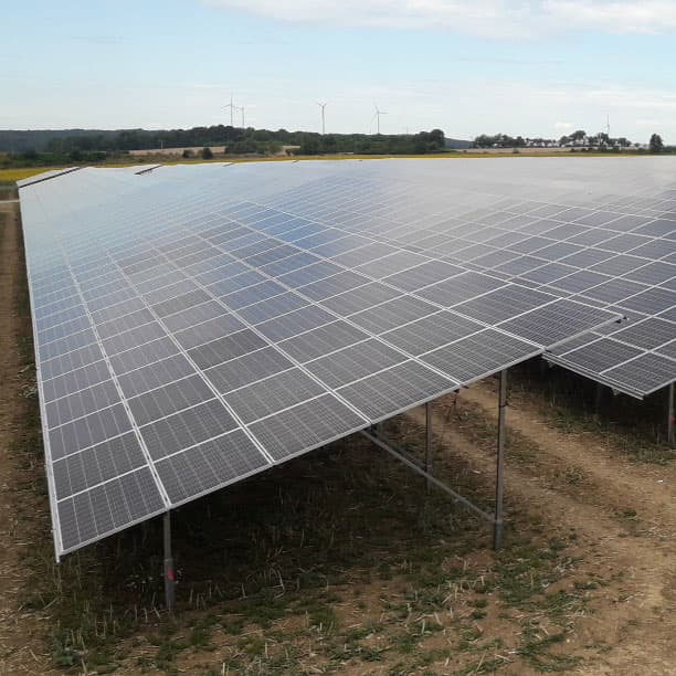 Photovoltaik-Freiflächenanlage Poppenlauer
