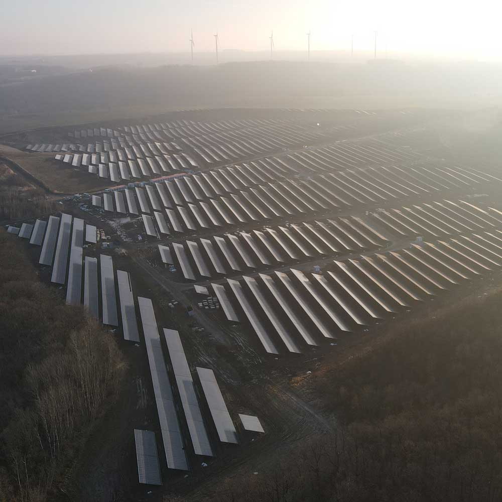 Photovoltaik-Freiflächenanlage Schkölen
