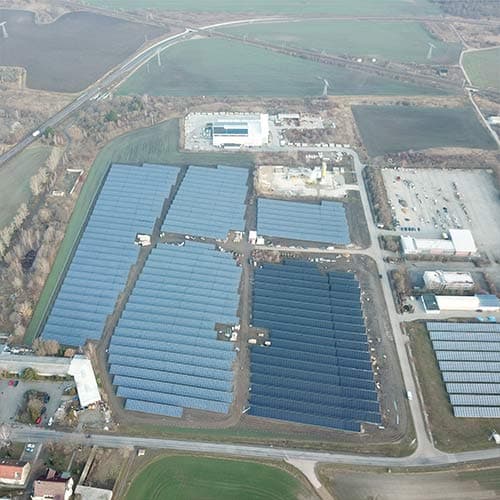 Photovoltaik-Freiflächenanlage Angersdorf 1.1