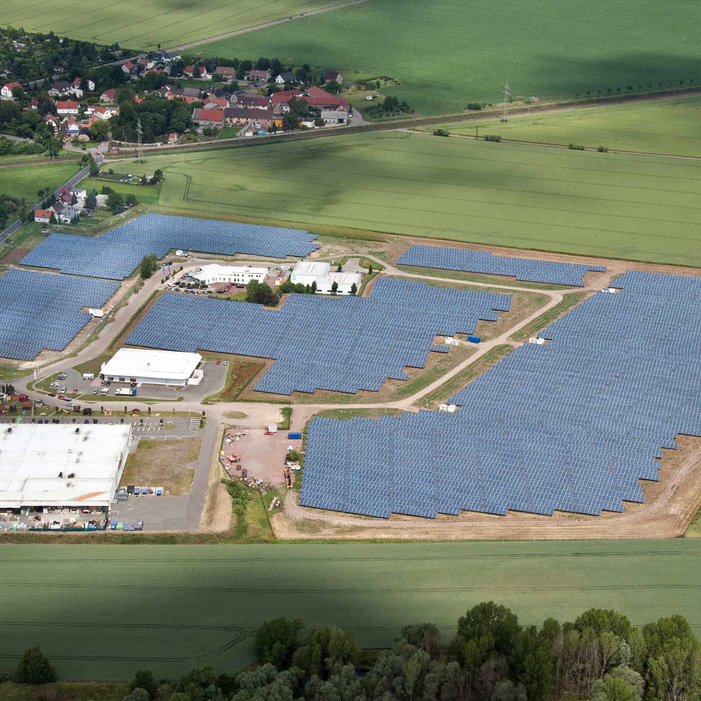 Photovoltaik-Freiflächenanlage Braschwitz