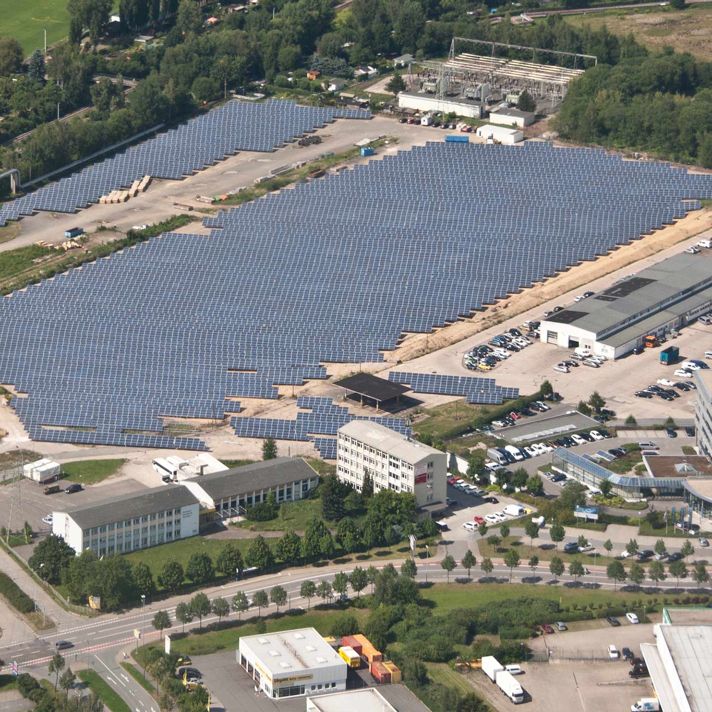Photovoltaik-Freiflächenanlage Chemnitz