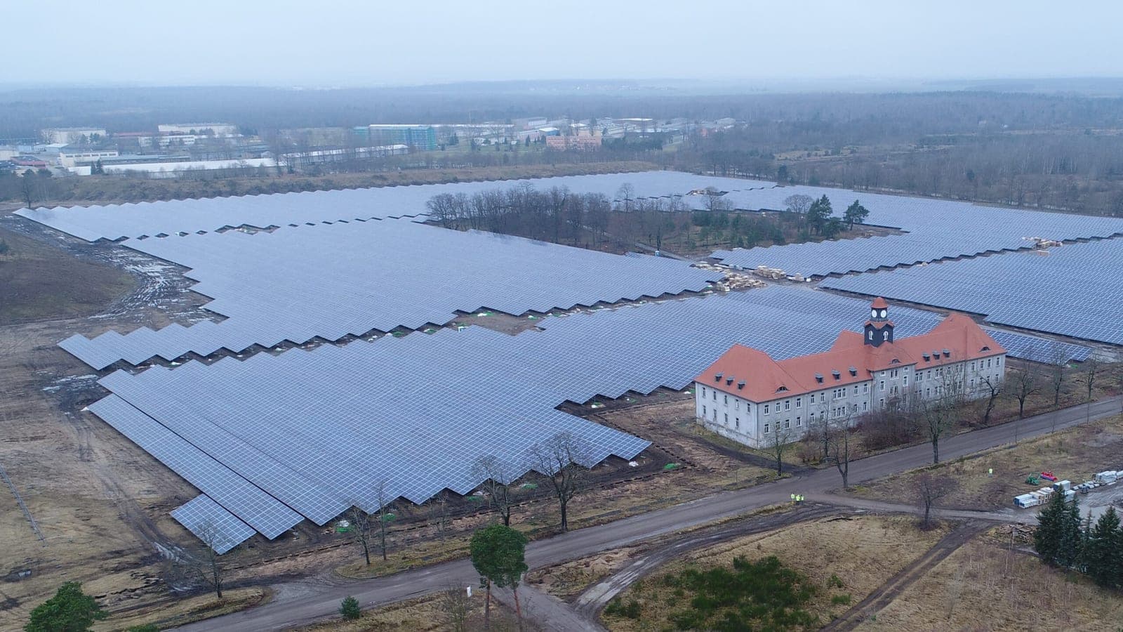 Photovoltaik-Freiflächenanlage Zeithain BA 4/5