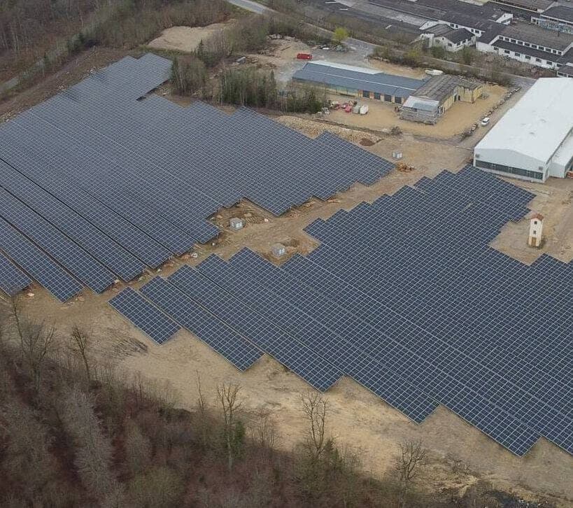 Photovoltaik-Freiflächenanlage Solnhofen