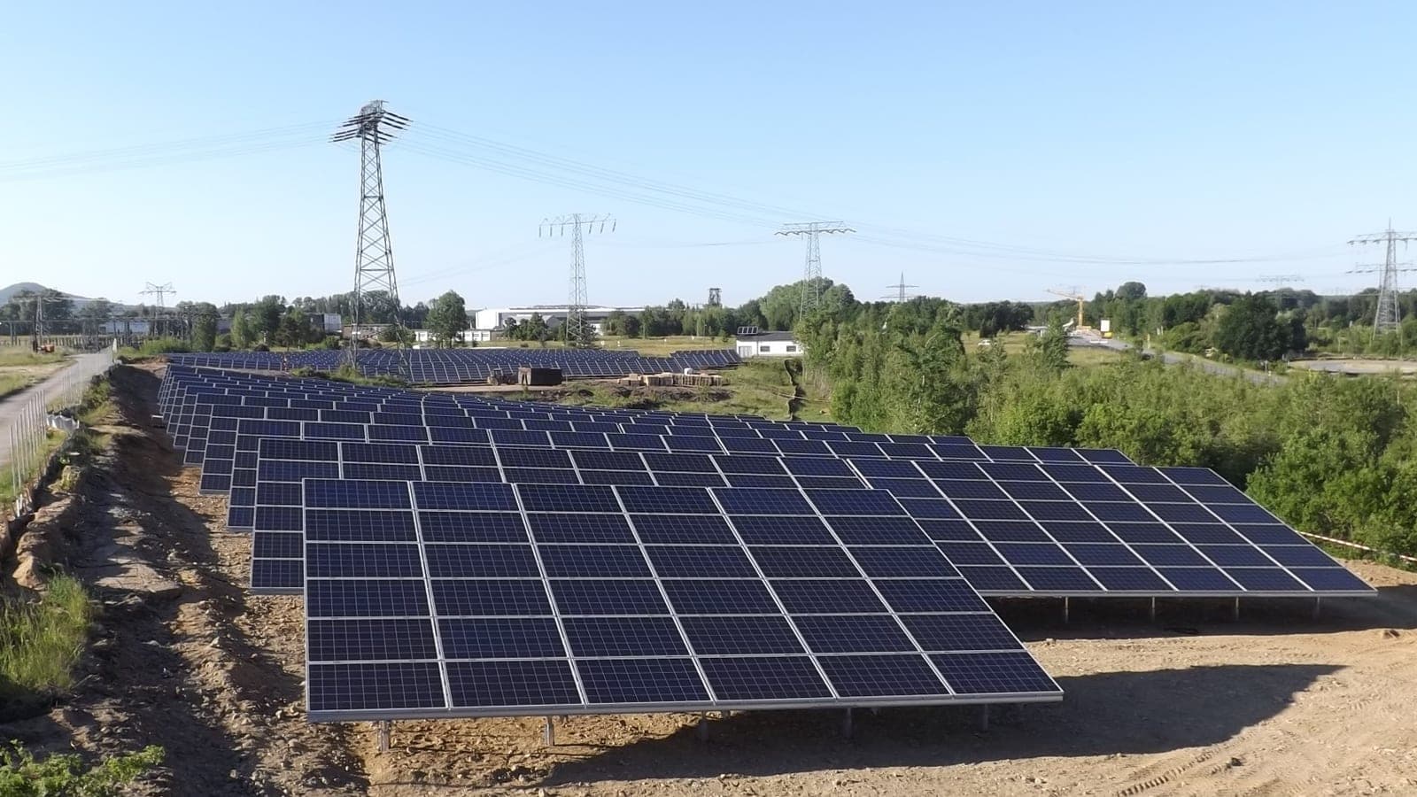 Photovoltaik-Freiflächenanlage Hagenwerder