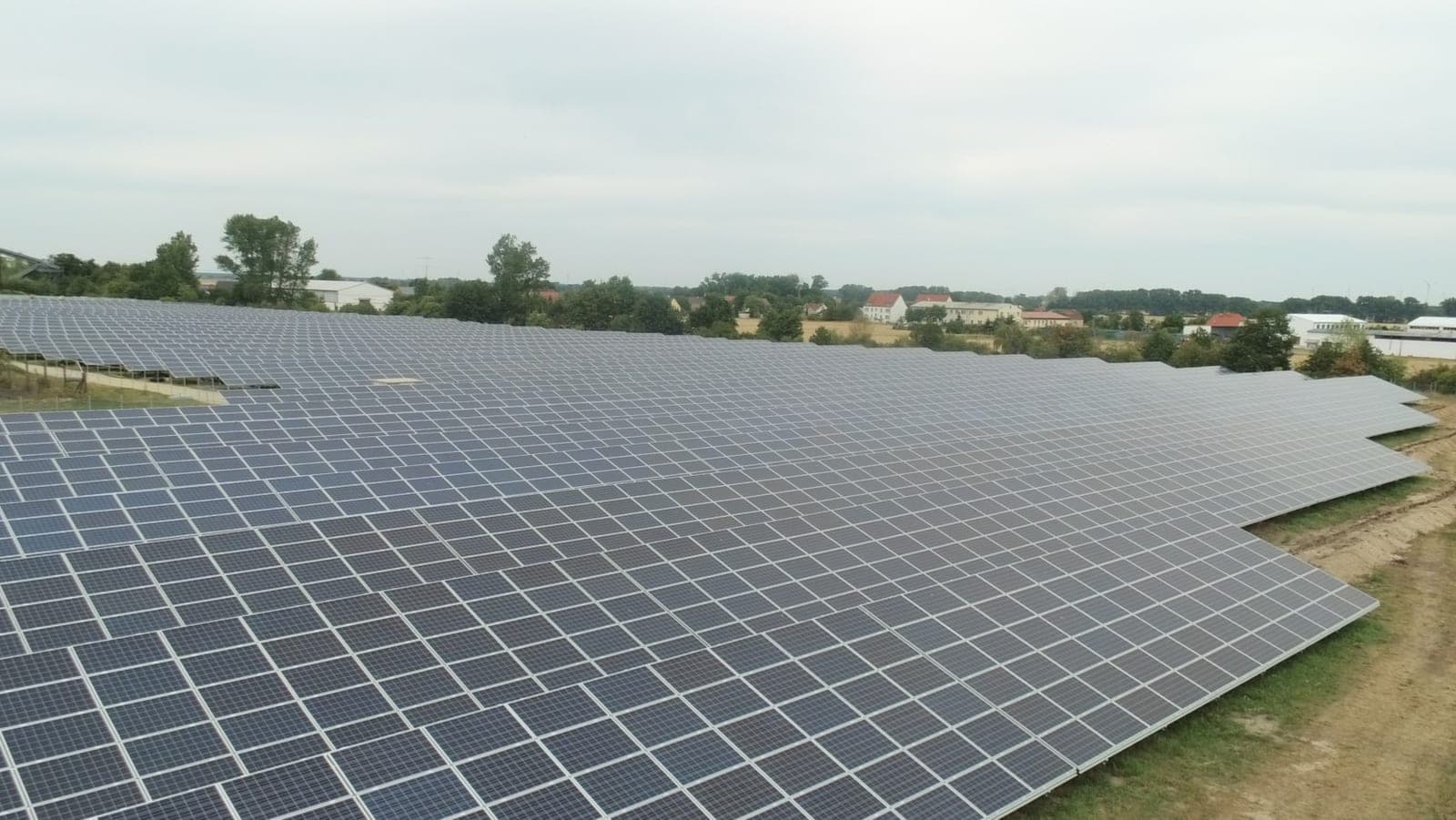Photovoltaik-Freiflächenanlage Liebersee