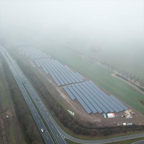 Photovoltaik-Freiflächenanlage Felde