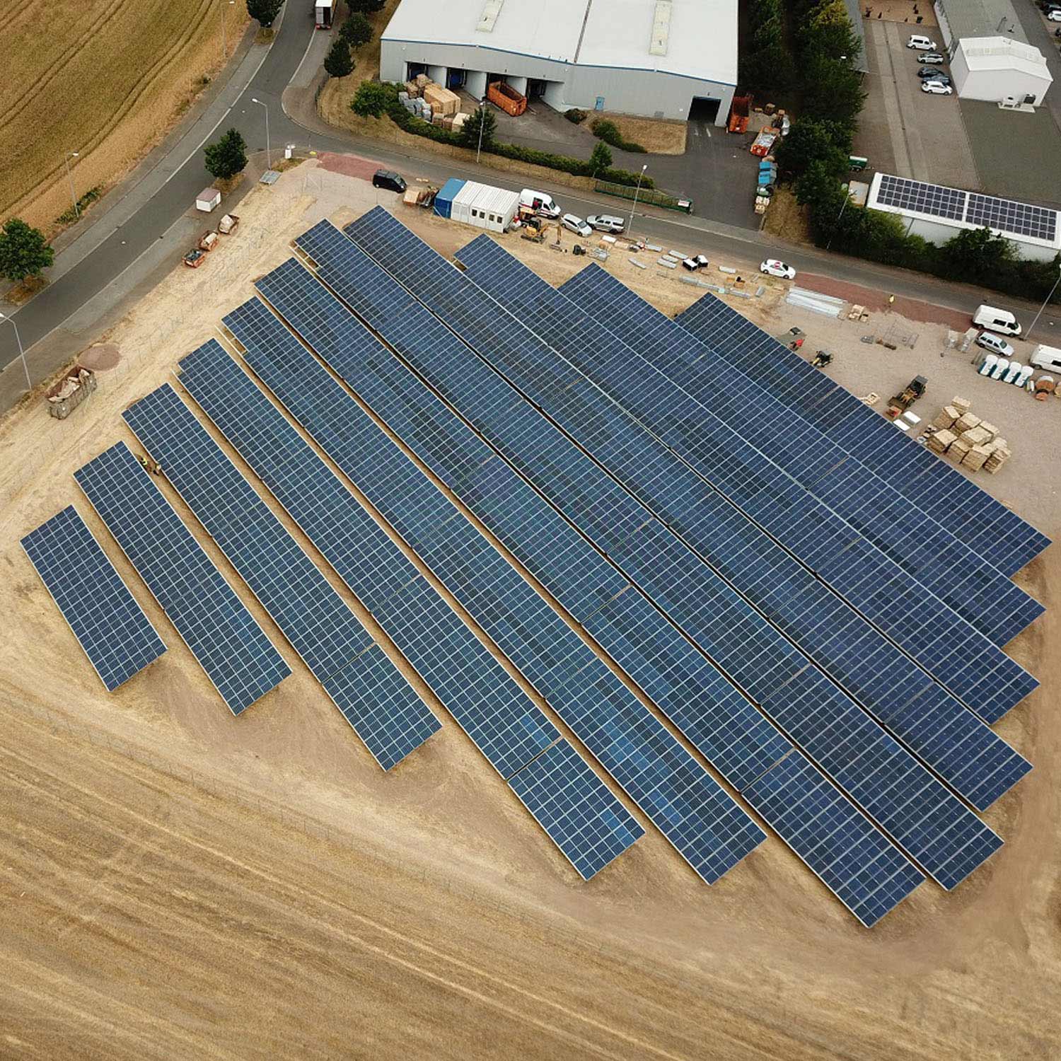 Photovoltaik-Freiflächenanlage Fröttstädt