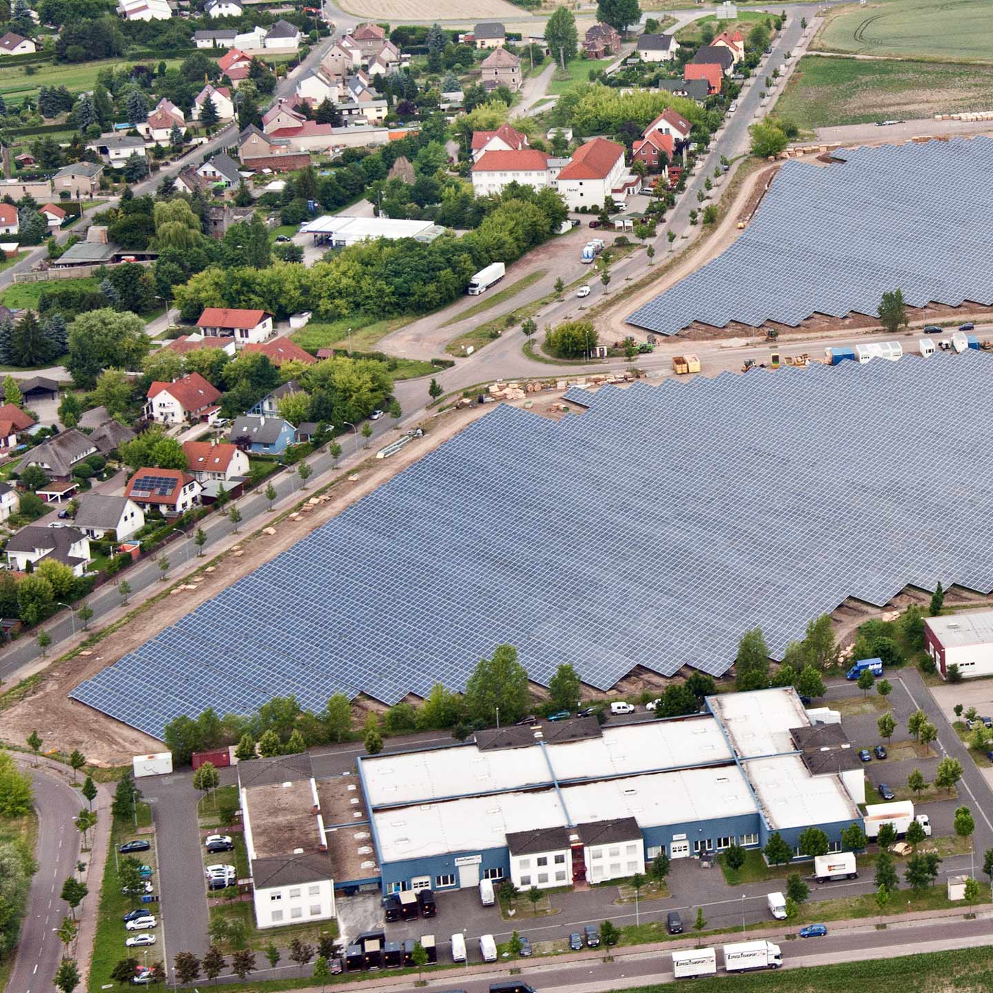 Photovoltaik-Freiflächenanlage Glesien