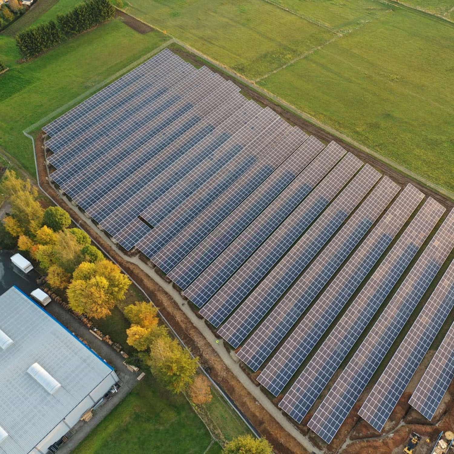 Photovoltaik-Freiflächenanlage Gornau