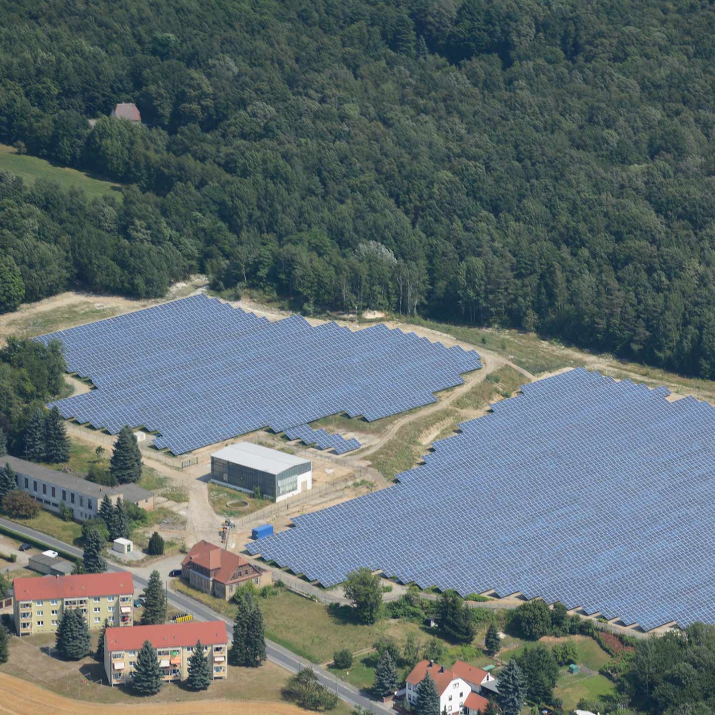 Photovoltaik-Freiflächenanlage Kamenz (Thonberg)