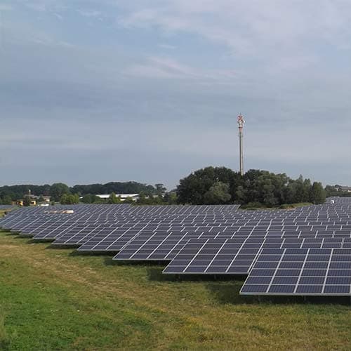 Photovoltaik-Freiflächenanlage Kläden
