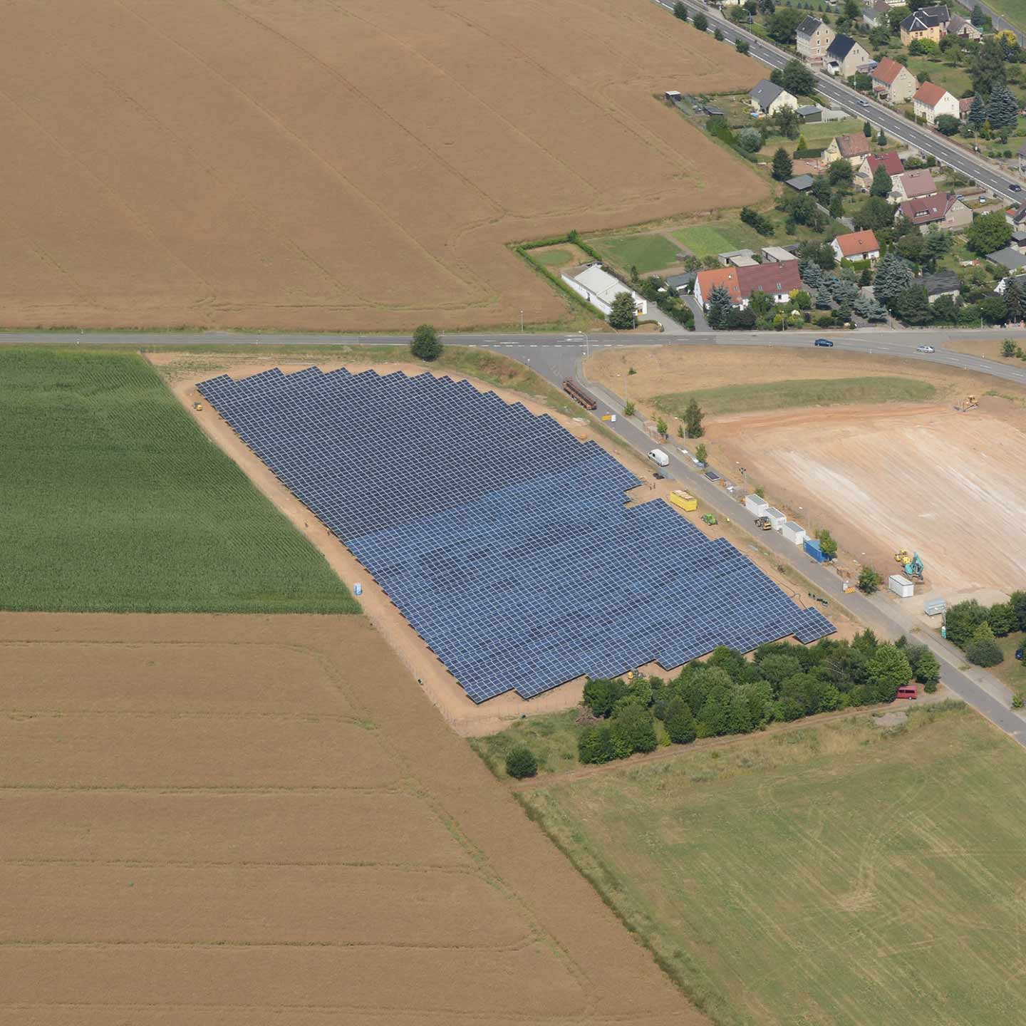 Photovoltaik-Freiflächenanlage Mockern