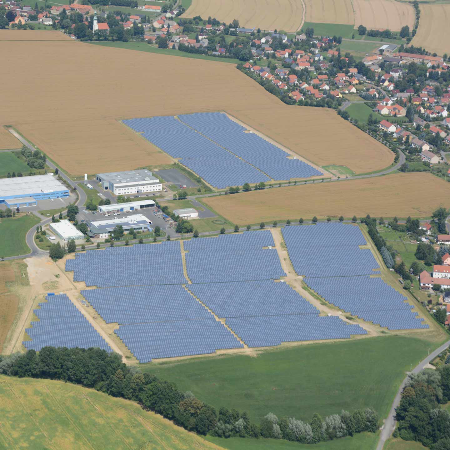 Photovoltaik-Freiflächenanlage Oberseifersdorf