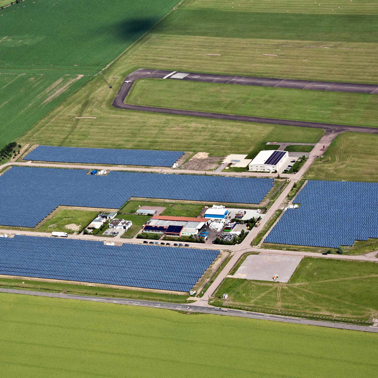 Photovoltaik-Freiflächenanlage Oppin
