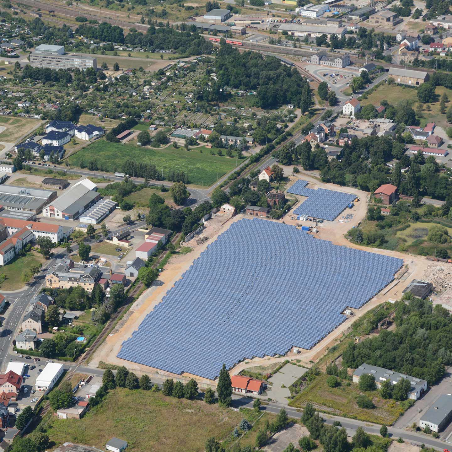 Photovoltaik-Freiflächenanlage Oschatz