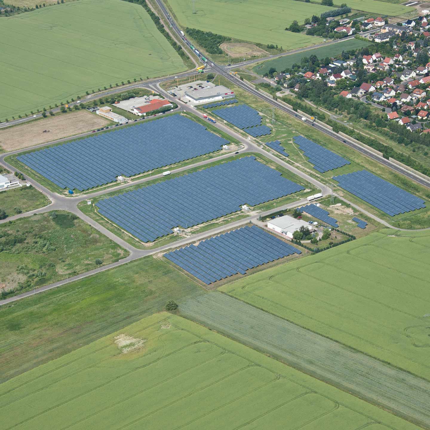 Photovoltaik-Freiflächenanlage Panitzsch
