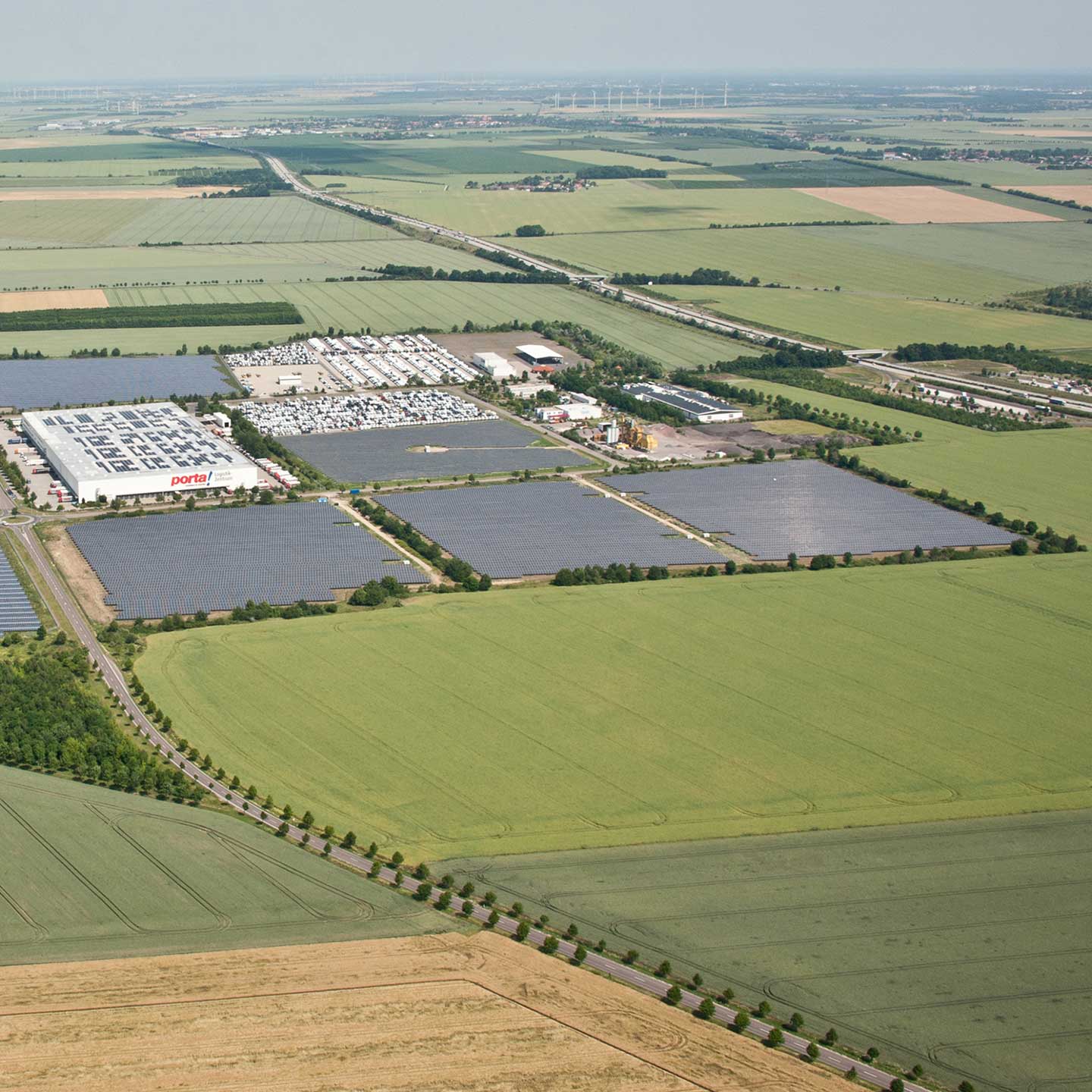 Photovoltaik-Freiflächenanlage Sietzsch