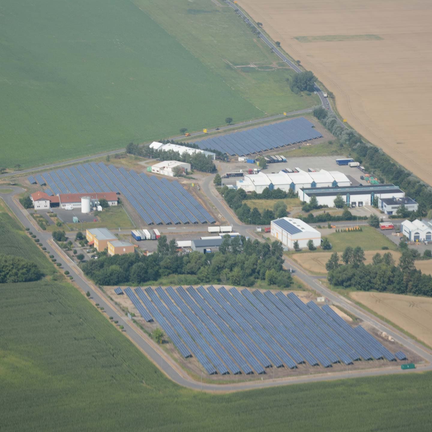 Photovoltaik-Freiflächenanlage Zwochau