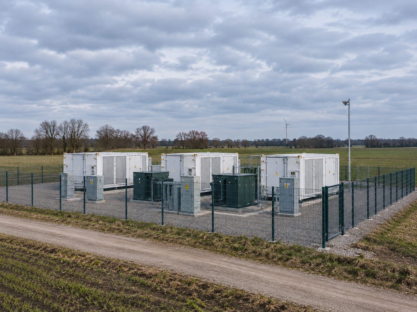 Batteriespeicher Ehndorf — KI-generierte Visualisierung