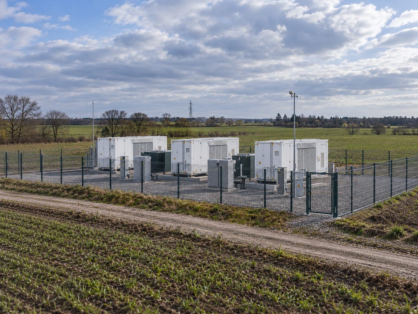 Batteriespeicher Geschendorf — KI-generierte Visualisierung