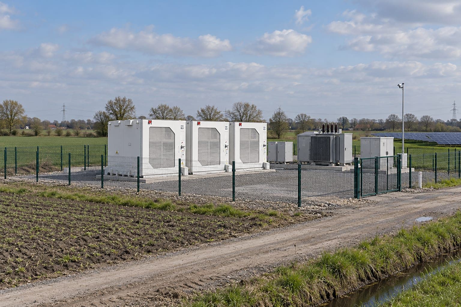 Batteriespeicher Lemwerder — KI-generierte Visualisierung